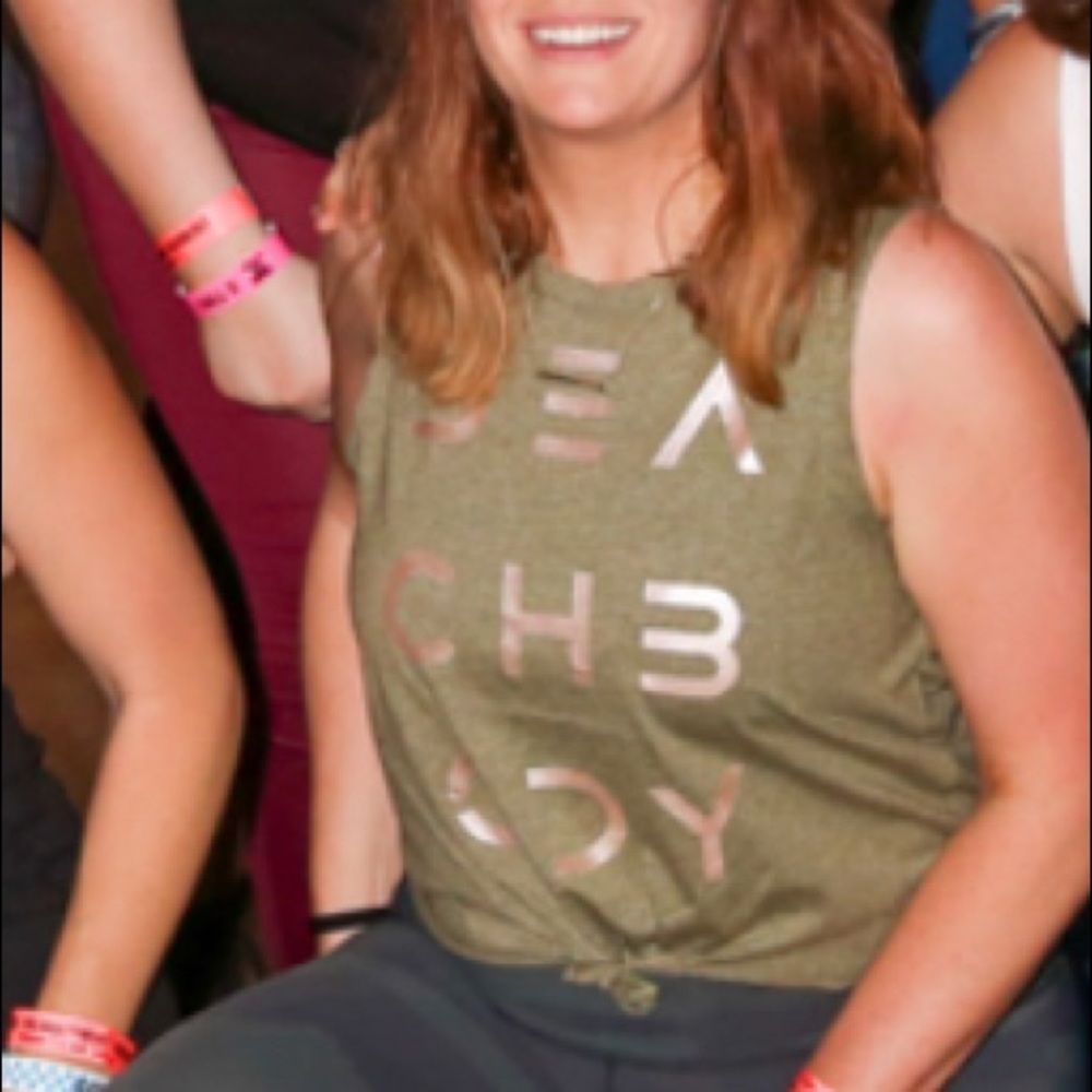 Beachbody Tie-Front Tank